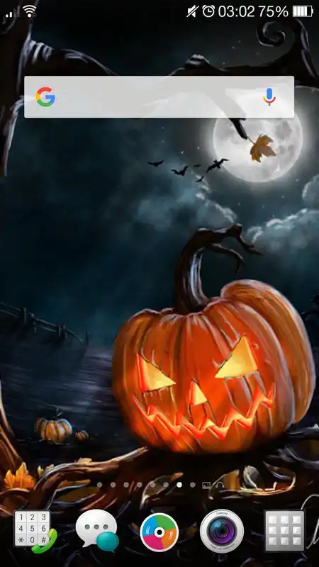 Play Halloween Night Wallpapers | Scary Pumbkin 4K 2017